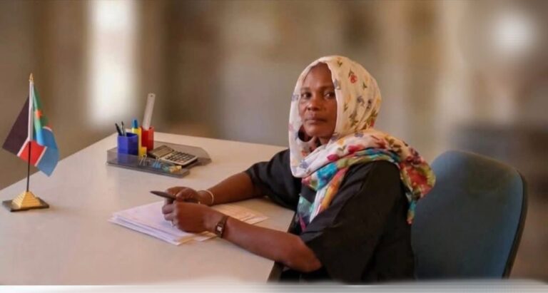 الحركة الشعبية – شمال تنعى النقيب هانم إبراهيم بعد مقتلها في غارة على سوق بمدينة جلد