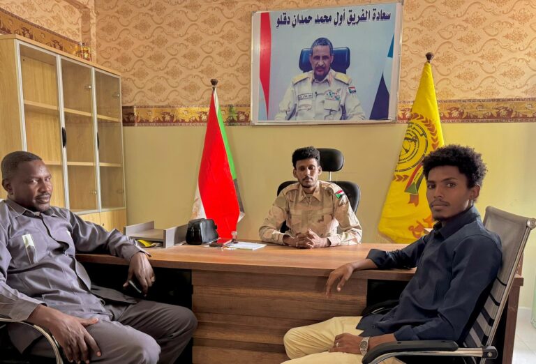 جبهة النضال الشعبي تبحث مع قوة حماية المدنيين تعزيز الأمن الإنساني بمناطق النزاع