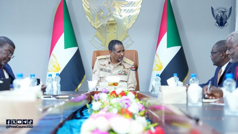 مجلس الأمن والدفاع برئاسة دقلو يؤكد فرض هيبة الدولة ومحاربة الجريمة